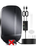 Amplified 880+ Miles Digital Tv Antenna, 2024 Release Signal BOOSTER/35FT Coax. Fixed Price $19.98.