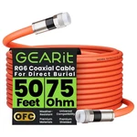 Gearit RG6 Coaxial Cable 50' Digital Satellite Tv Antenna Dish Hd F-type. Fixed Price $17.99.