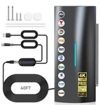 3600+ Miles Range Tv Antenna, 2026 Upgraded Digital For Smart Indo.... Fixed Price $107.67.