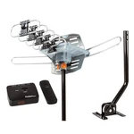 Outdoor Hd Tv Antenna Strongest Up 150 Miles Long Range With Motorized 360.... Fixed Price $64.99.