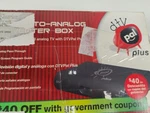 Dish Network Plus Digital Converter ID:035 With Remote. Fixed Price $20.00.