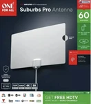 One For All 14542 Amplified Indoor Ultra-thin Tv Antenna. Fixed Price $12.72.