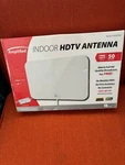 1BYONE OUS00-0566 Amplified Ultra-thin Hdtv Antenna White 50 Mile Range. Fixed Price $34.00.