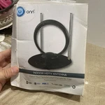 Onn Easy Adjust Black Indoor Hd Tv Antenna Watch Local Channels For Free. Fixed Price $7.99.