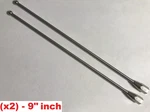 9" 2-PACK Stainless Am/fm/xm/cb Antennas For Yamaha Royal Star Venture 1999-2013. Fixed Price $20.90.