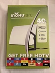 Mohu Arc Indoor Curved Universal Hdtv Antenna 40-MILE Range White MH-110951. Fixed Price $34.99.