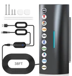2026 Tv Antenna Indoor, 3600+ Miles Range Digital For Smart And Old T.... Fixed Price $93.03.