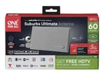 One For All - Ultimate Designer Amplified Antenna Light Gray Model 14460. Fixed Price $34.99.
