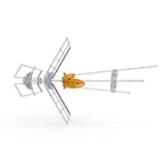 Televes Corporation 149884 Dat Boss Mix Lr Outdoor High-vhf/uhf Hdtv Antenna. Fixed Price $199.95.