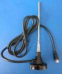 Pinnacle Portable Telescopic Antenna W/ Coax Connector And Magnetic Base. Fixed Price $12.30.