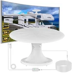 Rv For Camper, Tv Antennas Roof Mounted, 720 Large-white, Black. Fixed Price $143.45.