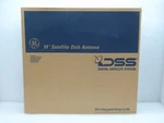 General Electric 18" Dds DSA100GA Satellite Dish Antenna. Fixed Price $49.00.