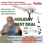 Must-have! Amplified Omni Hdtv Antenna 4K 1080P 360 Indoor Outdoor Rv Attic. Fixed Price $94.95.