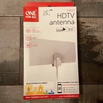 One For All Hdtv Indoor Antenna 1080P 4K Free Channels, Ultra Thin New. Fixed Price $6.00.