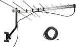 Tv Outdoor Yagi Antenna With Long Range Reception Capacity - Black, Silver. Fixed Price $52.83.