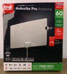 One For All Suburbs Pro 60 Mile Amplified Hdtv Indoor Antenna 14542, New S5. Fixed Price $14.99.