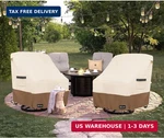 Anartcle Outdoor Swivel Lounge Chair Cover 2 PACK,600D Waterproof Heavy Duty Pat. Fixed Price $100.69.