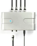 Pbd 4 Way Amplified Splitter Clears Up Pixelated Low-strength Channels Distribut. Fixed Price $34.95.
