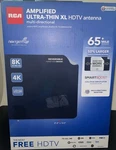Rca Amplified Ultra-thin Xl Hdtv Antenna Multi-directional ANT2160E 8K. Fixed Price $25.00.