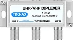 Tkchax Uhf/vhf Tv Antenna Combiner & Diplexer: Eliminate Rotators, Silver. Fixed Price $39.99.