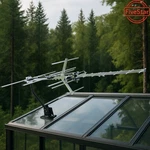 200 Miles Ultra Boost Aluminum Highquality 4K Yagi Hd Tv Outdoor Antenna Vhf Uhf. Fixed Price $43.03.
