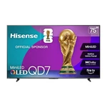Hisense Mini Led 4K Smart Fire Tv Model 75QD7QF. Fixed Price $1239.99.