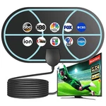 Tv Antenna For Smart Indoor, Long Range Reception Support 4K 1080P And Eas.... Fixed Price $12.18.