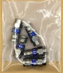 Pct TRS-6L Catv RG6 Coaxial Aluminum Connectors Fittings 5PC. Fixed Price $9.99.
