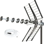 Five Star Upgraded 200 Miles Long Range High-performance Hdtv Vhf Uhf.... Fixed Price $193.06.