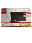 One For All 50-MILE Suburbs Line Indoor Pro Hdtv Antenna Active Design Flat. Fixed Price $12.11.