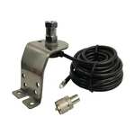 Accessories Unlimited AUC10K Tall Fender Groove Antenna Mount 18' RG5. Fixed Price $66.98.