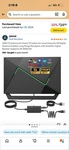 Qiruoz 2026 Indoor Hdtv Antenna Built-in Amplifier Signal Booster 4K 1080P. Fixed Price $14.74.