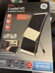 Ge Digital Indoor Tv Antenna Model 34134 Television W/ Power Adapter. Fixed Price $10.00.