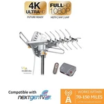125 Mile Lava HD-2605, Ultra 4K Outdoor Antenna, Hdtv Uhf/vhf Motor Rotate. Fixed Price $64.95.