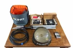 King Dish Tailgater Pro Wally Receiver, Remote, Stand, Extra's Bag Rv Satellite. Fixed Price $280.00.