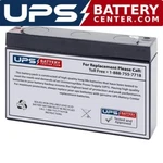 Kid Motorz Jr. Pro Golf Cart 6V 7AH F1 Compatible Replacement Battery. Fixed Price $19.99.