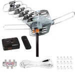 Outdoor Hdtv Antenna Up 150 Miles Range With Motorized 360 Degree Rotation Uh. Fixed Price $63.76.
