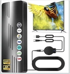 Tv Antenna, 2800+ Miles Long Range 360 Reception, Signal Booster, Local, 4K, 8K. Fixed Price $39.00.