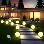 Solar Lights Outdoor Waterproof Decorations, 5 Pack Globe For Outsi. Fixed Price $51.99.