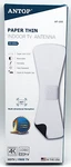 New Paper Thin Indoor Antenna AT-105 Hdtv/free Multi-directional Antop. Fixed Price $11.87.