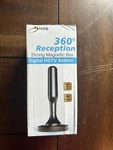 Hidb Digital Hdtv Antenna Indoor/outdoor 360 Degree Reception With Magnetic Base. Fixed Price $22.99.