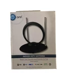 Onn Indoor Hdtv Antenna Black. Fixed Price $12.99.