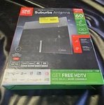 New! One For All Suburbs Antenna 60 Miles Range Amplified Hdtv Indoor Use. Fixed Price $13.50.