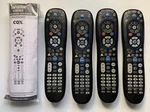 Five (5) Cox Cable Tv URC-8820-MOTO Remote Controls Lot, Version 1.2. Fixed Price $39.99.