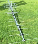 Winegard HD7698P Vhf/uhf Tv Antenna 60 Mile Range Silver Aluminum. Fixed Price $180.00.
