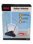 Indoor Antenna Vhf/uhf/fm Stereo Terrestrial 75 Ohm Hdtv Rca ANT115. Fixed Price $6.97.