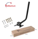Adjustable Outdoor Pole Antenna Mount For Roof Balcony Wall Satellite Hdtv. Fixed Price $21.29.