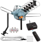 Five Star Hdtv Antenna Amplified Digital Outdoor Standard Kit Plus J Pole. Fixed Price $97.33.