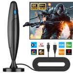 Qtbvae Indoor Tv Antenna Long Range Hd Digital Amplifier 4K. Fixed Price $13.99.