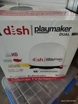 Winegard Dish Playmaker Dual Portable Auto Satellite Antenna White PL-6000. Fixed Price $225.00.